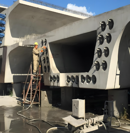 聂荣压浆料施工流程及注意事项